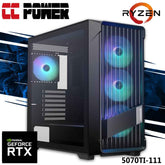 Cc Power 5070ti 111 Gaming Pc New 9gen Amd Ryzen 9 9900x 12 Cores W/ Nvidia Rtx 5070 Ti 16gb Ddr7 & Liquid Cooler